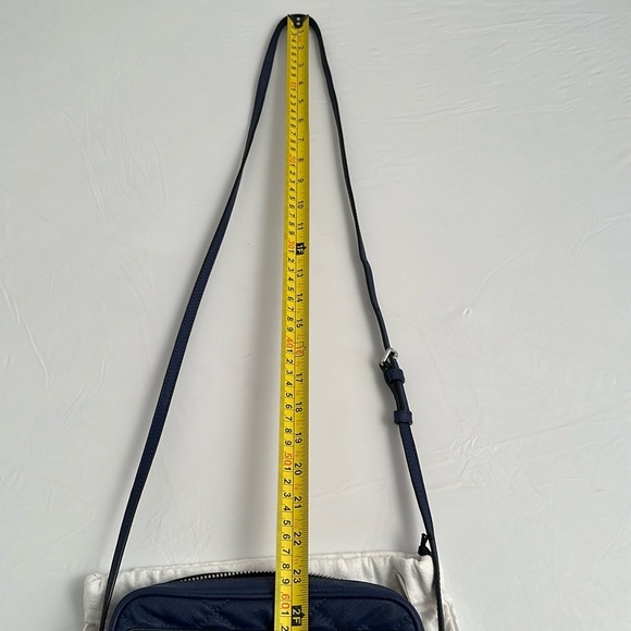 Marc by Marc Jacobs Sally Mineral Blue quilted Saffiano leather crossbody bag - Picture 15 of 15